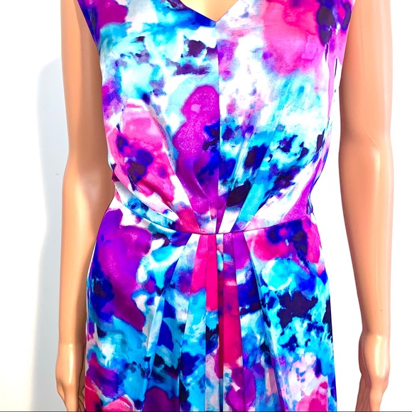 JONES NY COLLECTION Formal Watercolor Dress - Picture 4 of 9